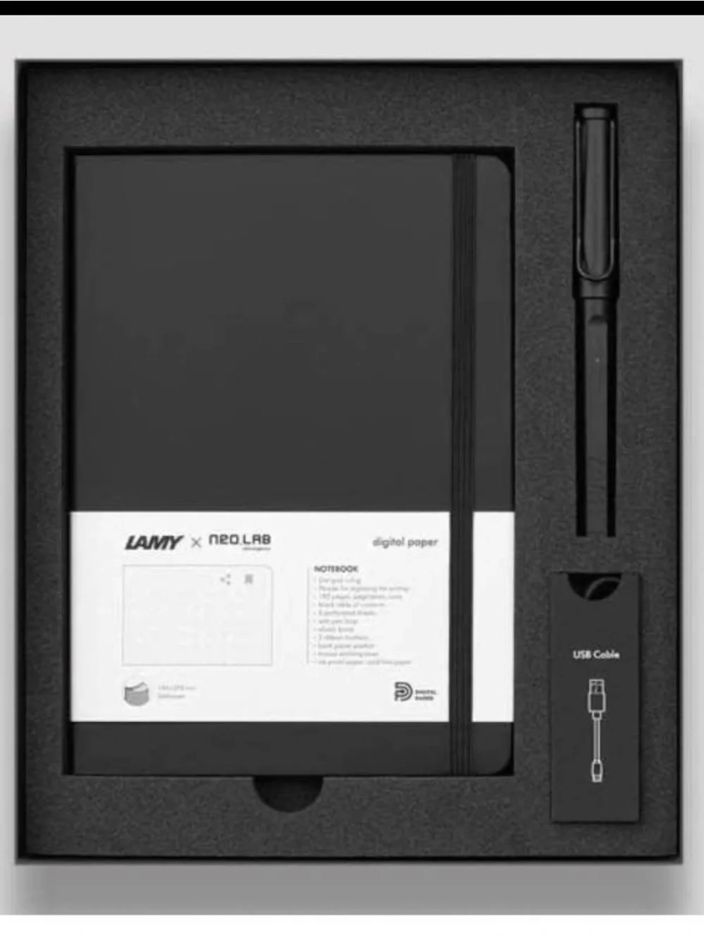 Lammy neo-lab Digital Notebook Bundle - Black